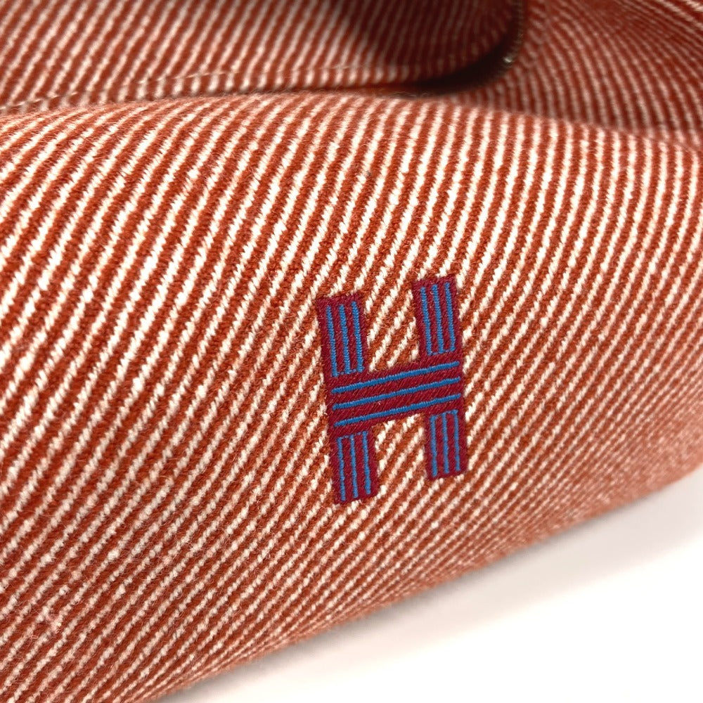 HERMES ロゴ ブリッドアブラック PM Hナッテ カバン バニティバッグ ポーチ ハンドバッグ トワルアッシュ レディース トメット レッド系 - brandshop-reference