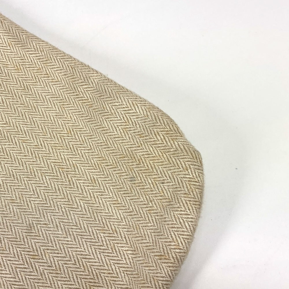 HERMES Sac Aline GM bag shawl Shoulder Bag cotton White/natural Used
