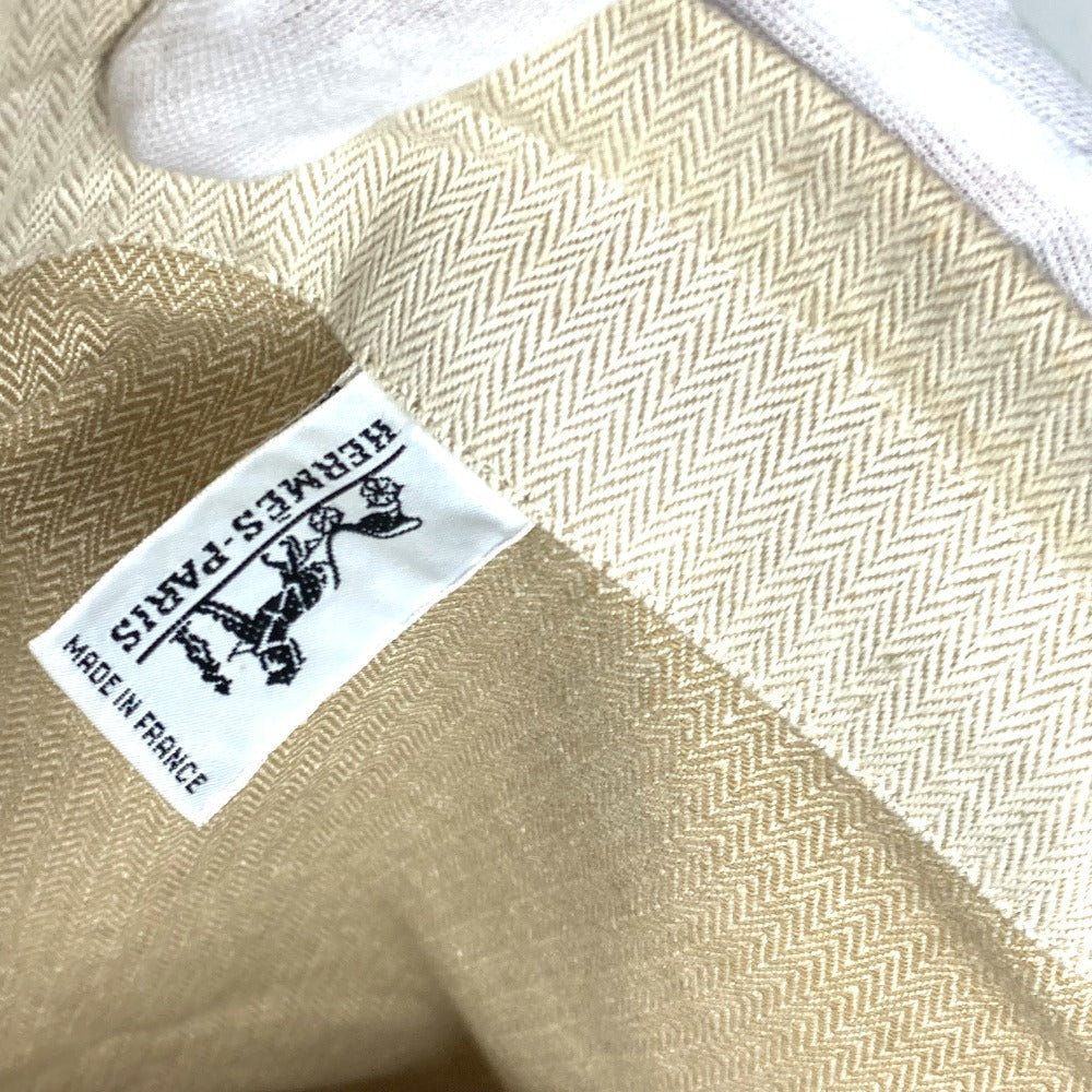HERMES Sac Aline GM bag shawl Shoulder Bag cotton White/natural Used