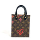 LOUIS VUITTON M80839 Monogram Fall in Love China Exclusive Petite - Sac Plat Bags Handbag Crossbody Shoulder Bag MonogramCanvas Brown/Red Used