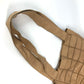 CHANEL vintage Chocolate bar Shoulder bag Tote Bag Shoulder Bag Leather Beige Used
