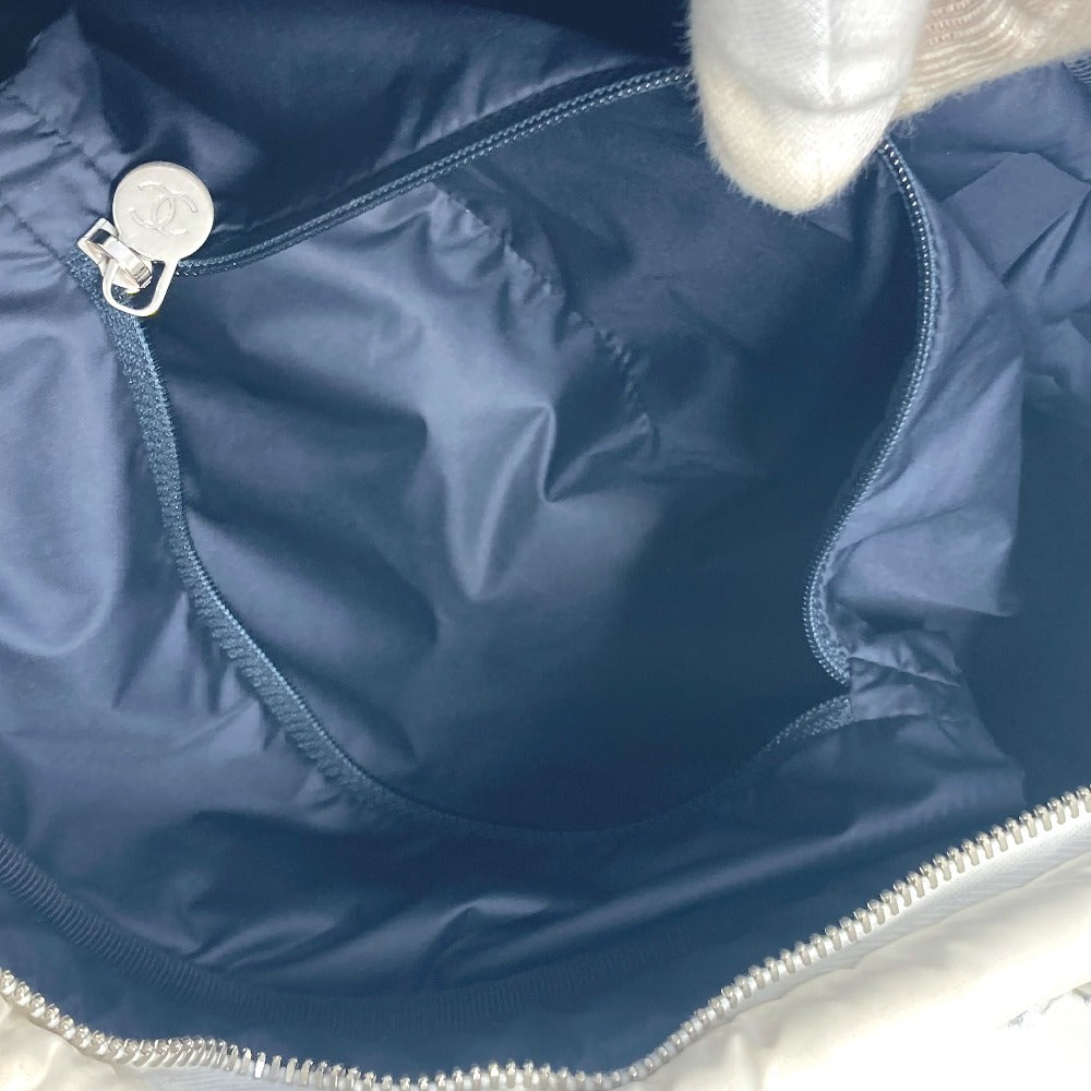 CHANEL coconeige フリンジ ココネージュ CC ココ ロゴ カバン 斜め掛け ショルダーバッグ ナイロン レディース ホワイト - brandshop-reference