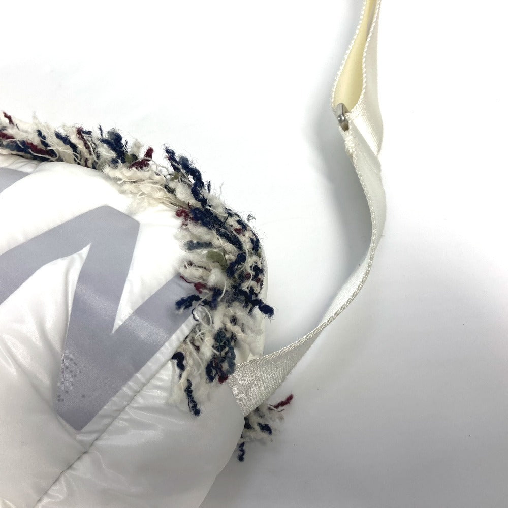 CHANEL coconeige フリンジ ココネージュ CC ココ ロゴ カバン 斜め掛け ショルダーバッグ ナイロン レディース ホワイト - brandshop-reference