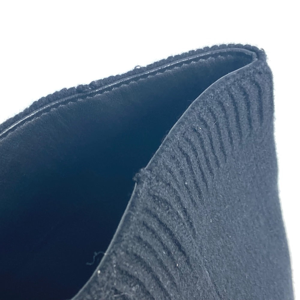 CHANEL CC ココマーク ロゴ 縦型トート トートバッグ カバン 肩掛け ショルダーバッグ ニット/レザー レディース ブラック - brandshop-reference