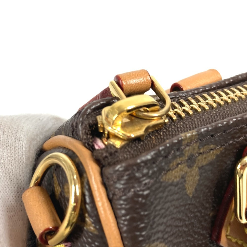 LOUIS VUITTON M82624 モノグラムヴィヴィエンヌ ナノ・スピーディ  カバン 肩掛け ショルダーバッグ ポシェット ミニボストンバッグ ハンドバッグ モノグラムキャンバス レディース ブラウン - brandshop-reference