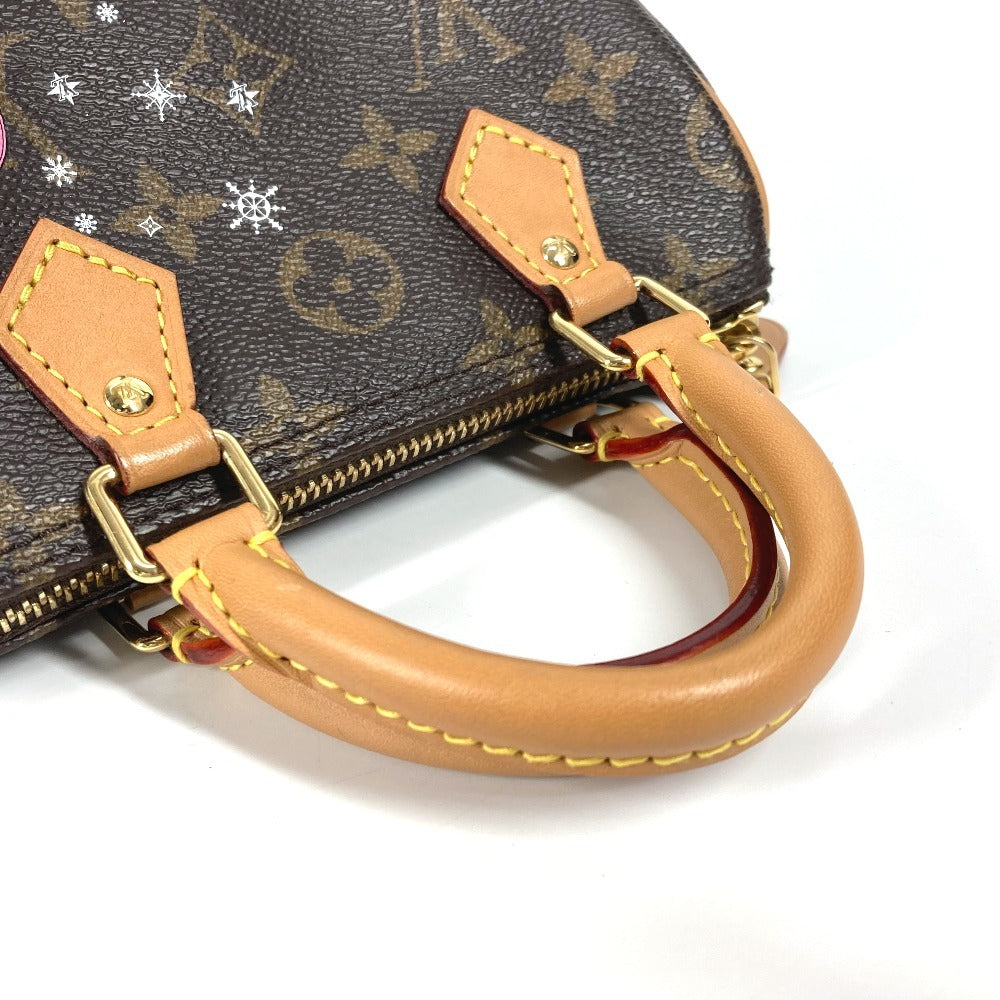 LOUIS VUITTON M82624 モノグラムヴィヴィエンヌ ナノ・スピーディ  カバン 肩掛け ショルダーバッグ ポシェット ミニボストンバッグ ハンドバッグ モノグラムキャンバス レディース ブラウン - brandshop-reference