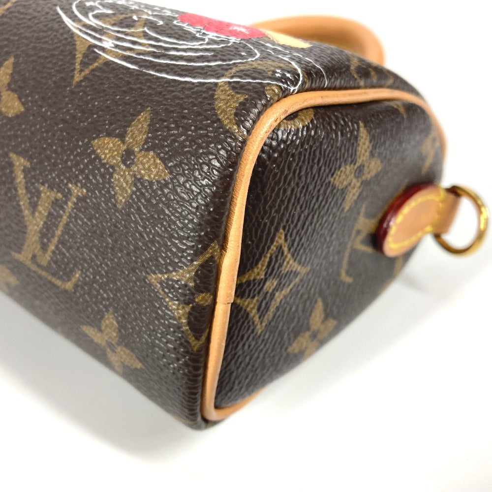 LOUIS VUITTON M82624 モノグラムヴィヴィエンヌ ナノ・スピーディ  カバン 肩掛け ショルダーバッグ ポシェット ミニボストンバッグ ハンドバッグ モノグラムキャンバス レディース ブラウン - brandshop-reference
