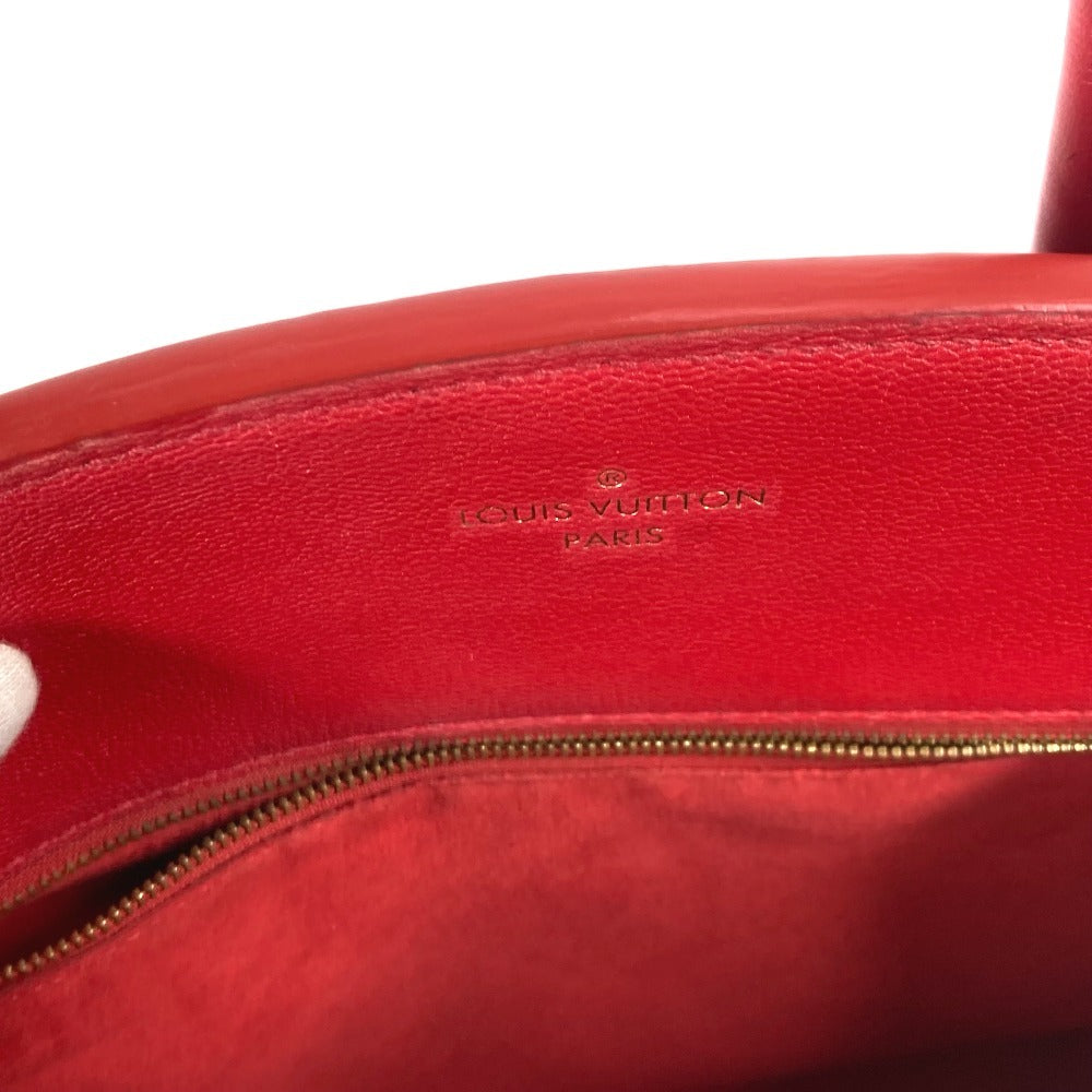 Louis Vuitton M42270 Monogram Florine Bag 2way Beg Banter Bego Tote Bag Beg Monogram Monogram Kanvas Wanita Merah