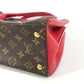 Louis Vuitton M42270 Monogram Florine Bag 2way Beg Banter Bego Tote Bag Beg Monogram Monogram Kanvas Wanita Merah