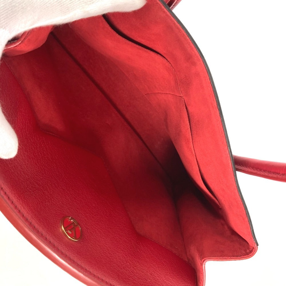 Louis Vuitton M42270 Monogram Florine Bag 2way Beg Banter Bego Tote Bag Beg Monogram Monogram Kanvas Wanita Merah