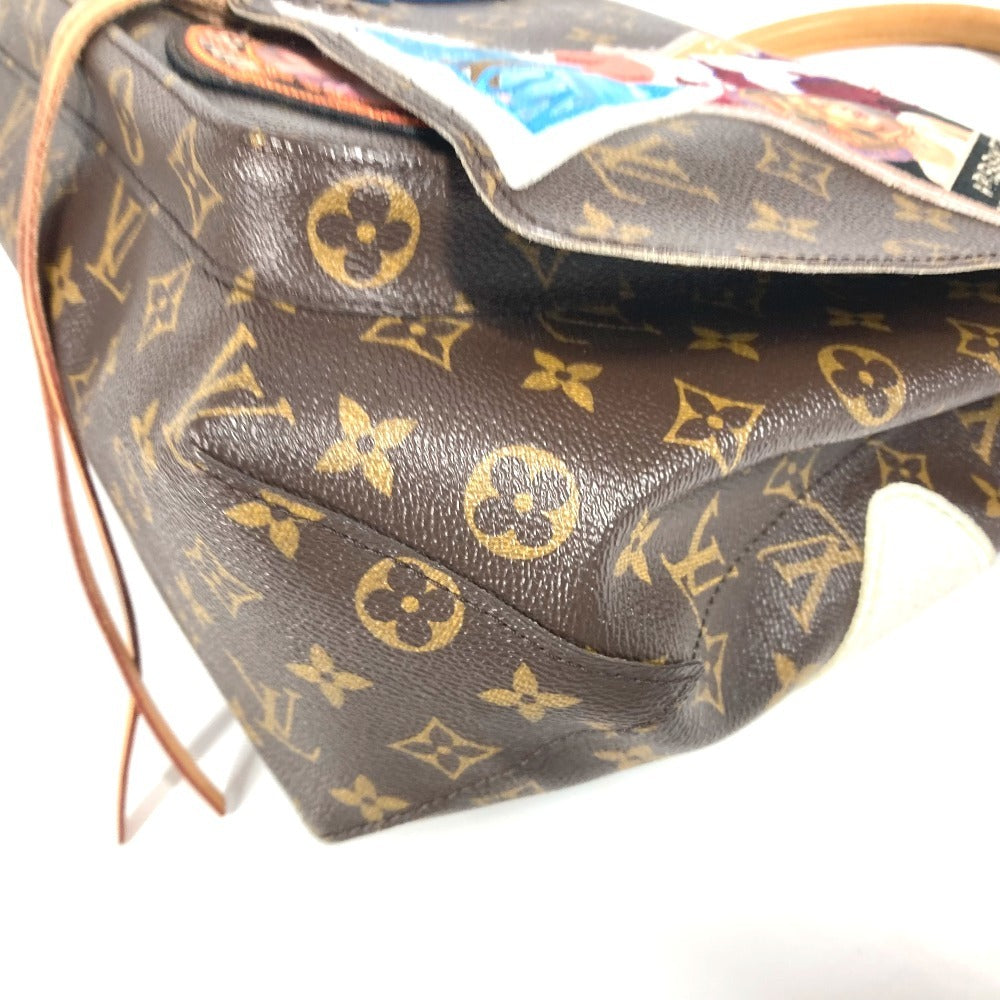 LOUIS VUITTON M40287 モノグラム シンディーシャーマン カメラメッセンジャー カバン 2WAYバッグ ショルダーバッグ 斜め掛け トートバッグ ワッペン ハンドバッグ モノグラムキャンバス レディース ブラウン - brandshop-reference
