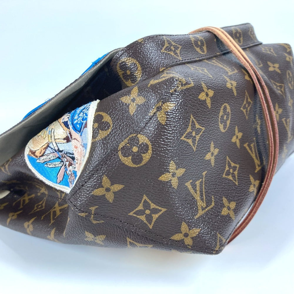 LOUIS VUITTON M40287 モノグラム シンディーシャーマン カメラメッセンジャー カバン 2WAYバッグ ショルダーバッグ 斜め掛け トートバッグ ワッペン ハンドバッグ モノグラムキャンバス レディース ブラウン - brandshop-reference