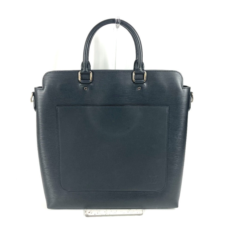 LOUIS VUITTON M58847 エピ ブルックス トート カバン ハンドバッグ トートバッグ ショルダーバッグ ビジネスバッグ エピレザー メンズ ノワール ブラック