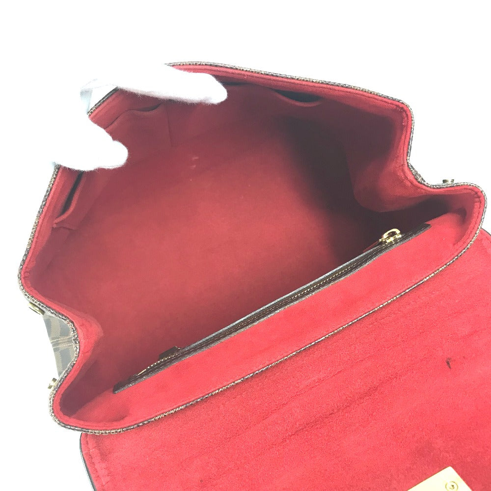 LOUIS VUITTON N41168 ダミエ ベルガモMM カバン 肩掛け ショルダーバッグ ハンドバッグ ダミエキャンバス レディース エベヌ ブラウン - brandshop-reference