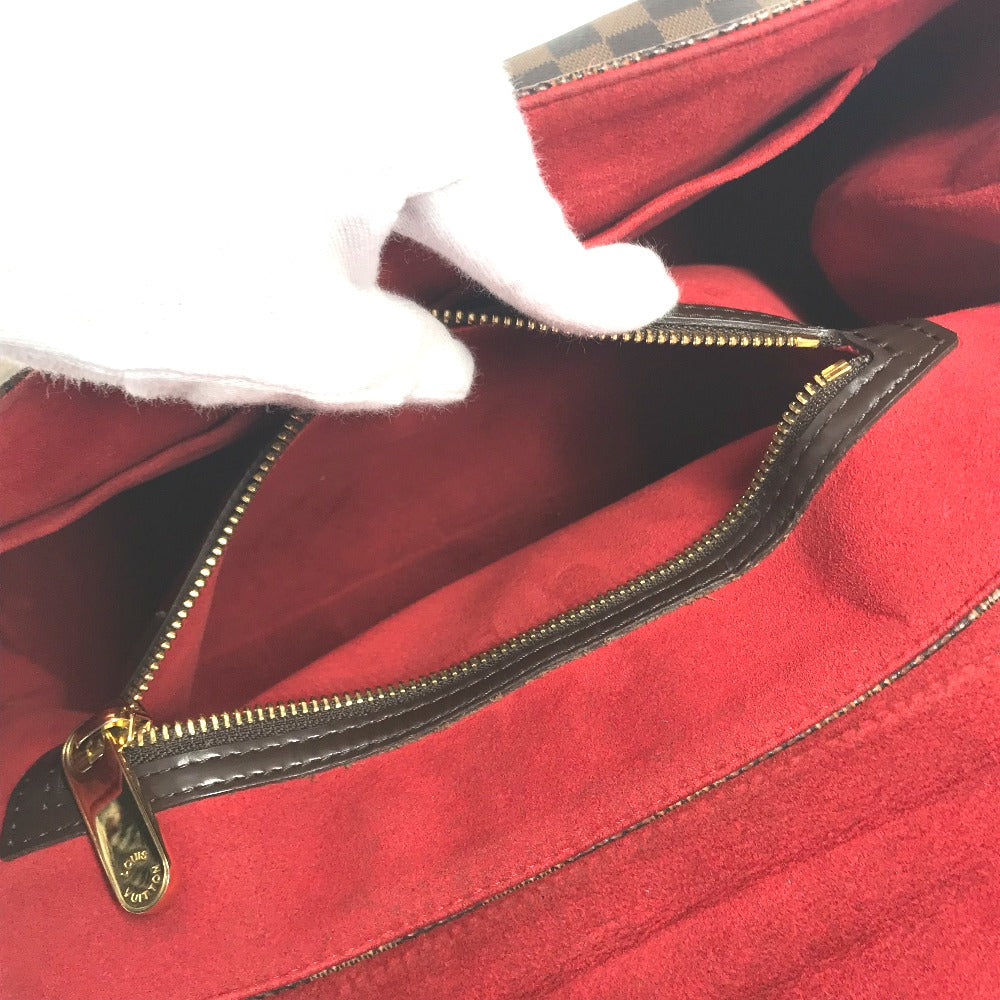 LOUIS VUITTON N41168 ダミエ ベルガモMM カバン 肩掛け ショルダーバッグ ハンドバッグ ダミエキャンバス レディース エベヌ ブラウン - brandshop-reference