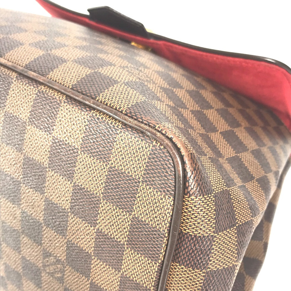 LOUIS VUITTON N41168 ダミエ ベルガモMM カバン 肩掛け ショルダーバッグ ハンドバッグ ダミエキャンバス レディース エベヌ ブラウン - brandshop-reference
