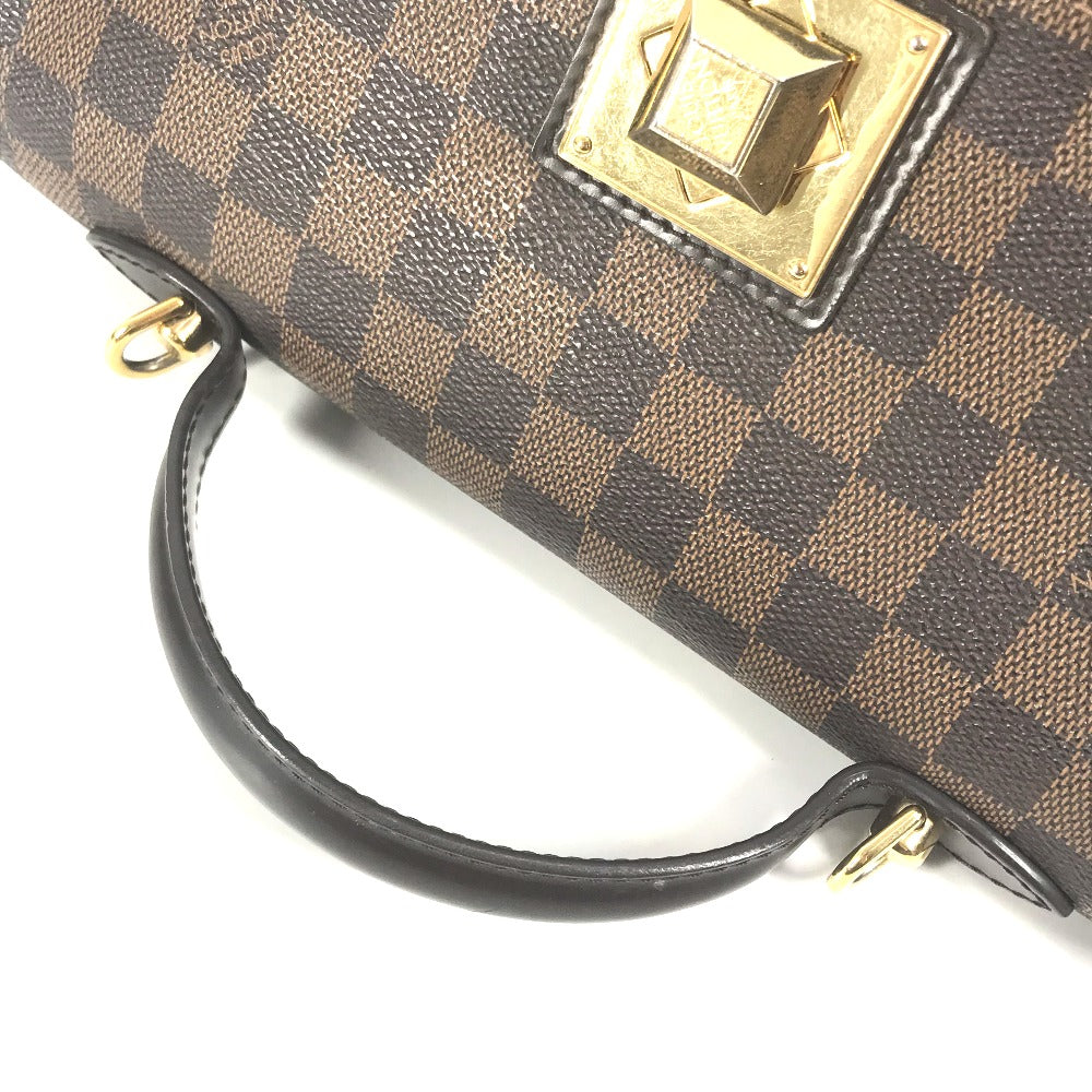 LOUIS VUITTON N41168 ダミエ ベルガモMM カバン 肩掛け ショルダーバッグ ハンドバッグ ダミエキャンバス レディース エベヌ ブラウン - brandshop-reference