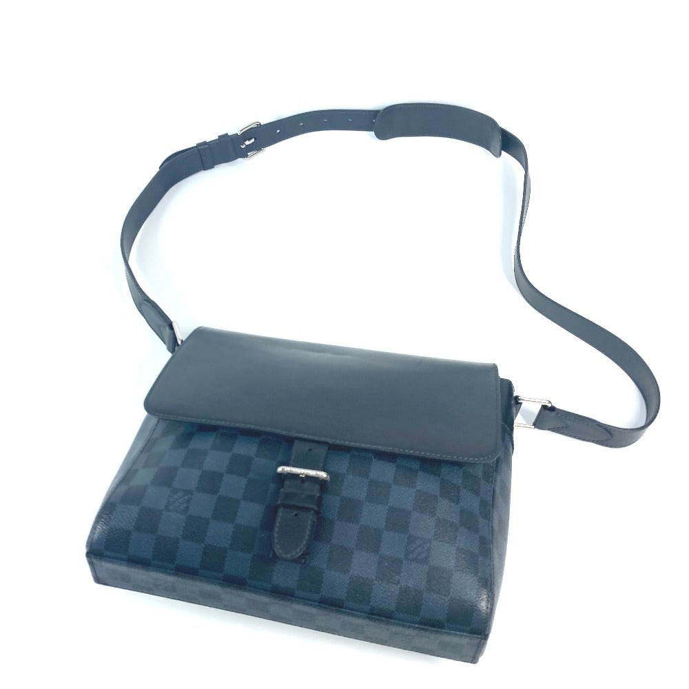 LOUIS VUITTON N41587 ダミエコバルト ニューポート メッセンジャーPM ポシェット 斜め掛け カバン ショルダーバッグ ダミエコバルトキャンバス ユニセックス ネイビー - brandshop-reference