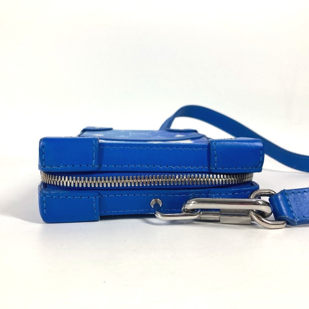 LOUIS VUITTON M45432 モノグラムクラウズ 雲 ソフトトランクウォレット 斜め掛け カバン ポシェット 長財布 クラッチバッグ ショルダーバッグ レザー ユニセックス ブルー - brandshop-reference