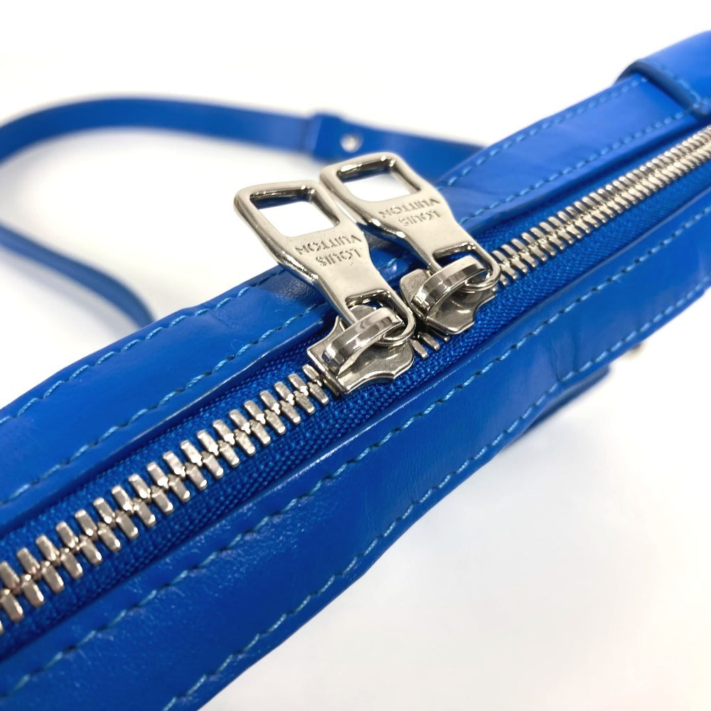 LOUIS VUITTON M45432 モノグラムクラウズ 雲 ソフトトランクウォレット 斜め掛け カバン ポシェット 長財布 クラッチバッグ ショルダーバッグ レザー ユニセックス ブルー - brandshop-reference