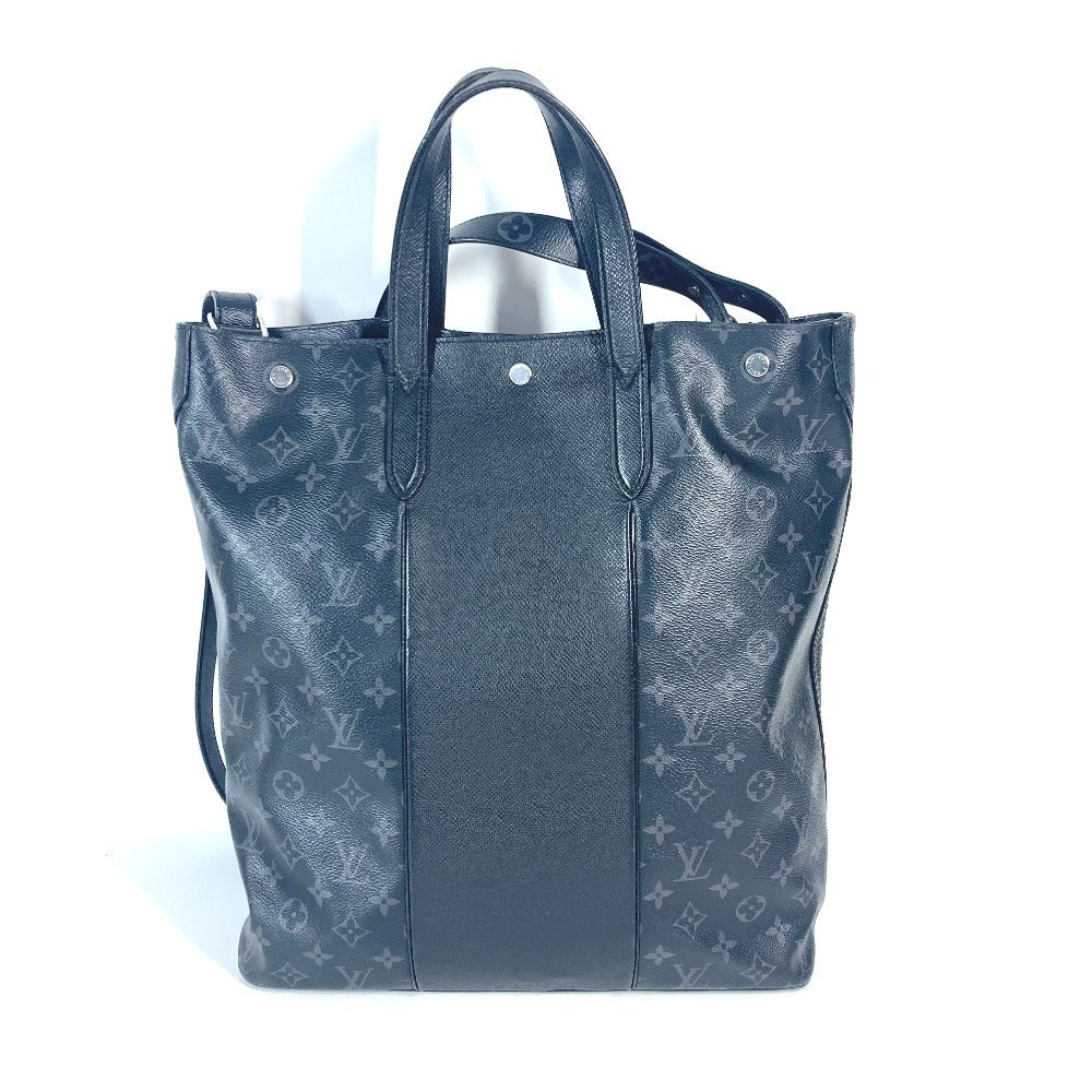 LOUIS VUITTON M30431 タイガラマ シティ トート ハンドバッグ カバン 縦型 2WAYバッグ ショルダーバッグ トートバッグ タイガレザー ユニセックス ノワール ブラック - brandshop-reference
