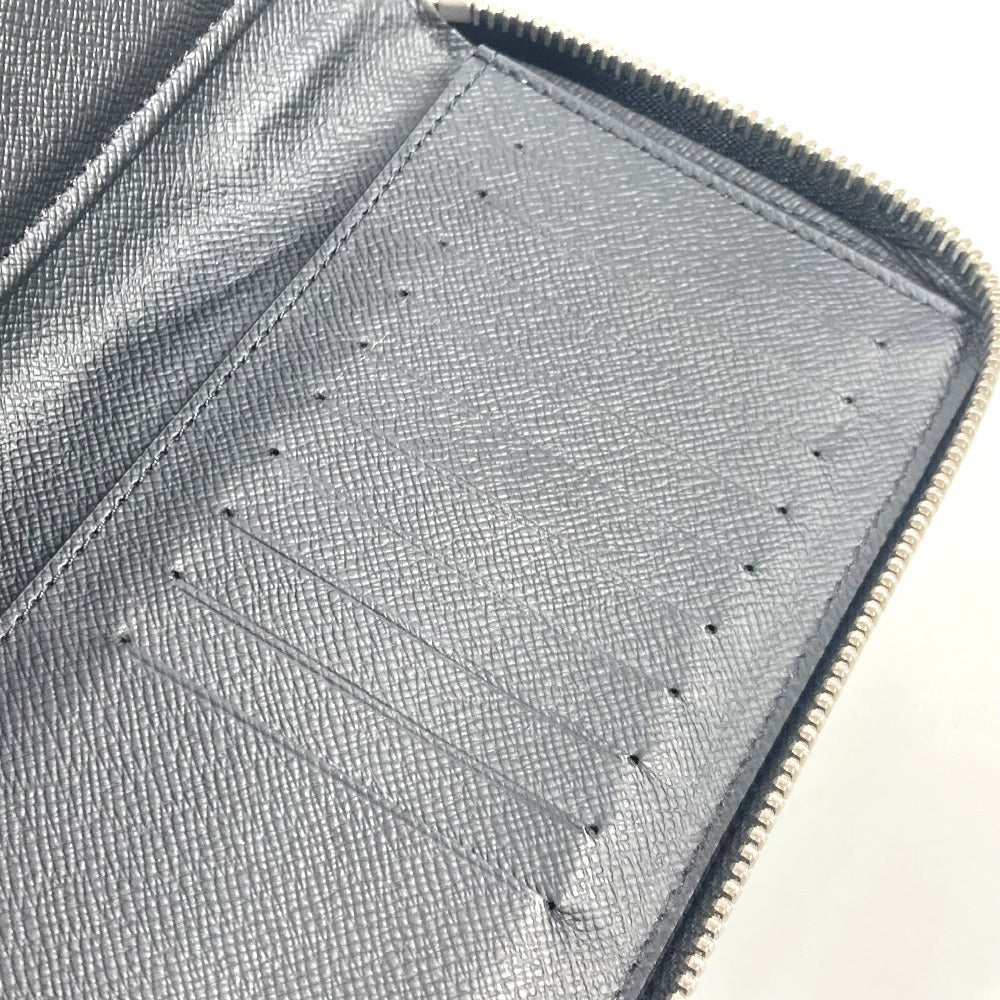 LOUIS VUITTON M30731 タイガ トリオカラー ジッピーウォレット ヴェルティカル  ロングウォレット ラウンドファスナー 長財布 タイガレザー ユニセックス ノワール ブラック - brandshop-reference