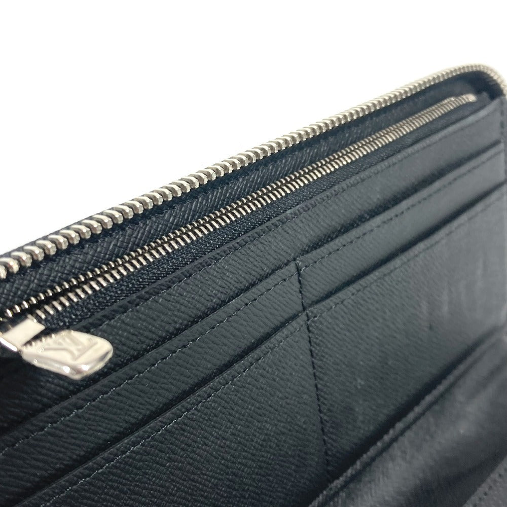 LOUIS VUITTON M30731 タイガ トリオカラー ジッピーウォレット ヴェルティカル  ロングウォレット ラウンドファスナー 長財布 タイガレザー ユニセックス ノワール ブラック - brandshop-reference