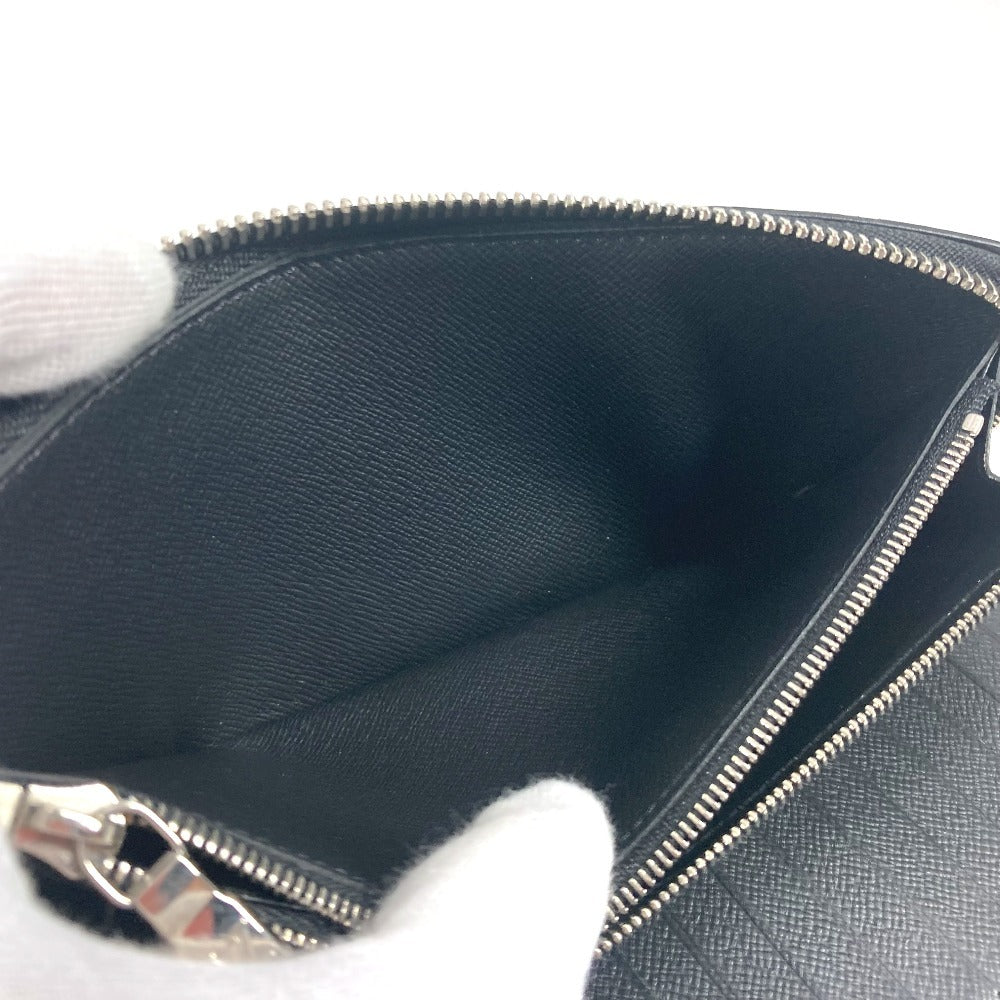LOUIS VUITTON M30731 タイガ トリオカラー ジッピーウォレット ヴェルティカル  ロングウォレット ラウンドファスナー 長財布 タイガレザー ユニセックス ノワール ブラック - brandshop-reference