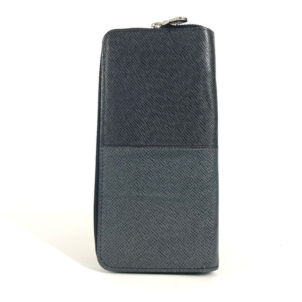 LOUIS VUITTON M30731 タイガ トリオカラー ジッピーウォレット ヴェルティカル  ロングウォレット ラウンドファスナー 長財布 タイガレザー ユニセックス ノワール ブラック - brandshop-reference