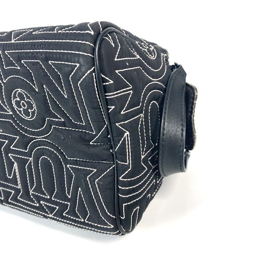 LOUIS VUITTON M21435 LV スノー コレクション ドップキット ポーチ カバン セカンドバッグ クラッチバッグ ナイロン ユニセックス ブラック - brandshop-reference