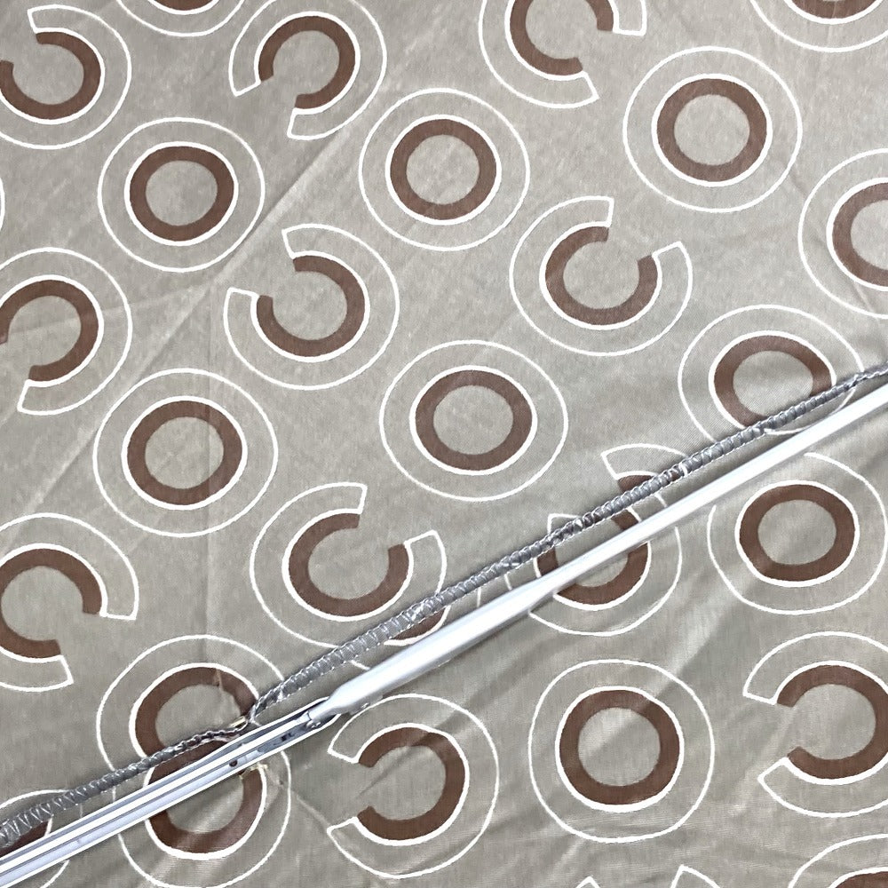 CHANEL COCO ココ ロゴ 折り畳み傘 ワンタッチ ポーチ付き 傘 レディース グレー - brandshop-reference