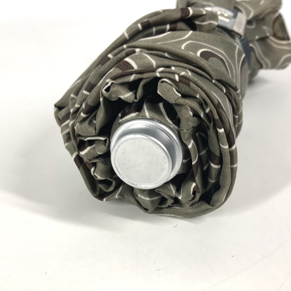 CHANEL COCO ココ ロゴ 折り畳み傘 ワンタッチ ポーチ付き 傘 レディース グレー - brandshop-reference