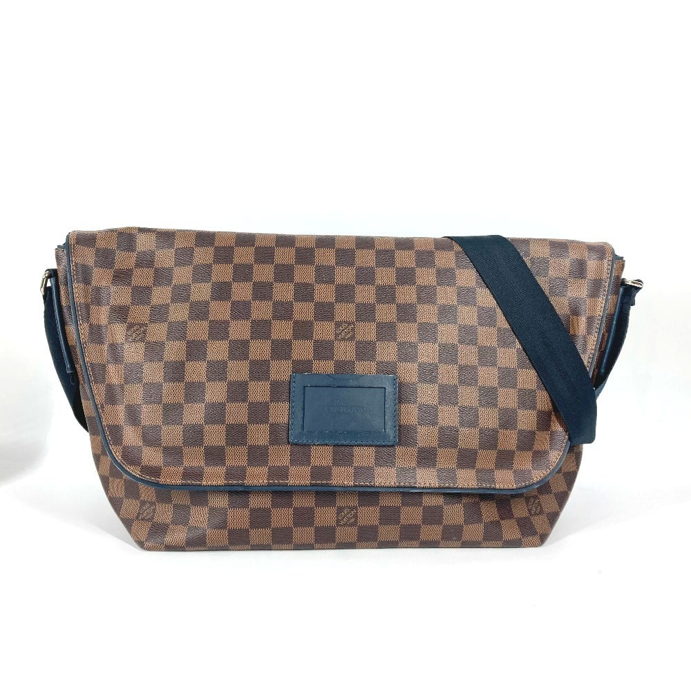 LOUIS VUITTON N41256 ダミエ スプリンターGM 斜め掛け カバン メッセンジャーバッグ 2WAYバッグ ハンドバッグ フラップ ショルダーバッグ ダミエキャンバス ユニセックス エベヌ ブラウン - brandshop-reference