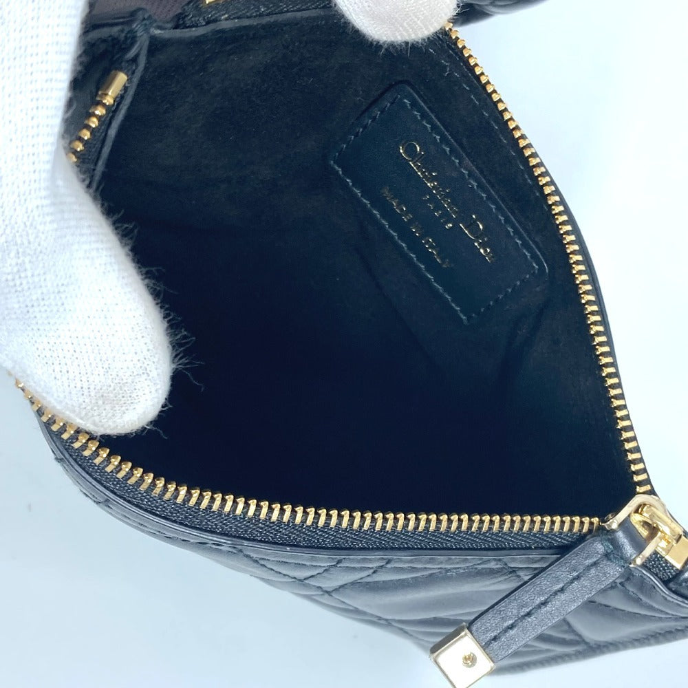 Dior M2821OSHJ 2WAYバッグ トゥジュール ミディアム カバン トートバッグ ハンドバッグ ポーチ付き ショルダーバッグ カーフスキン レディース ブラック - brandshop-reference