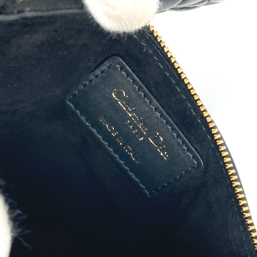 Dior M2821OSHJ 2WAYバッグ トゥジュール ミディアム カバン トートバッグ ハンドバッグ ポーチ付き ショルダーバッグ カーフスキン レディース ブラック - brandshop-reference