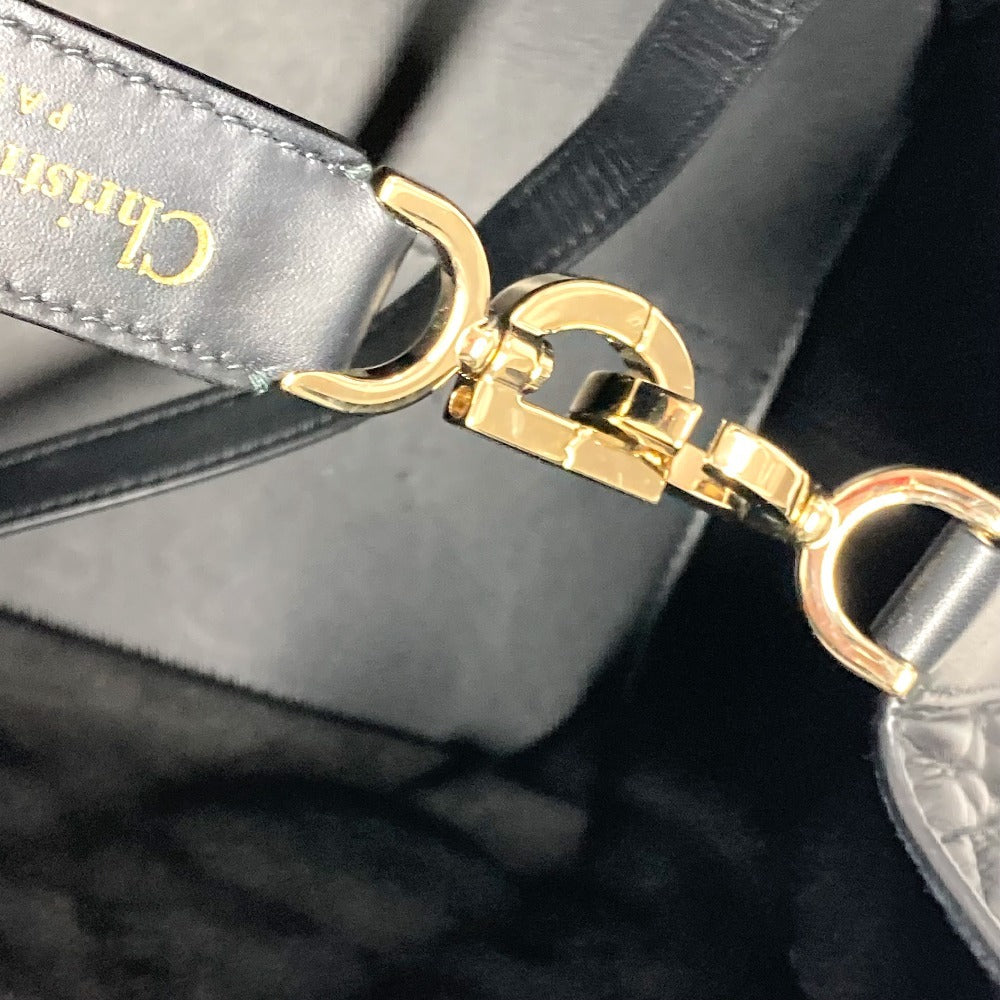 Dior M2821OSHJ 2WAYバッグ トゥジュール ミディアム カバン トートバッグ ハンドバッグ ポーチ付き ショルダーバッグ カーフスキン レディース ブラック - brandshop-reference