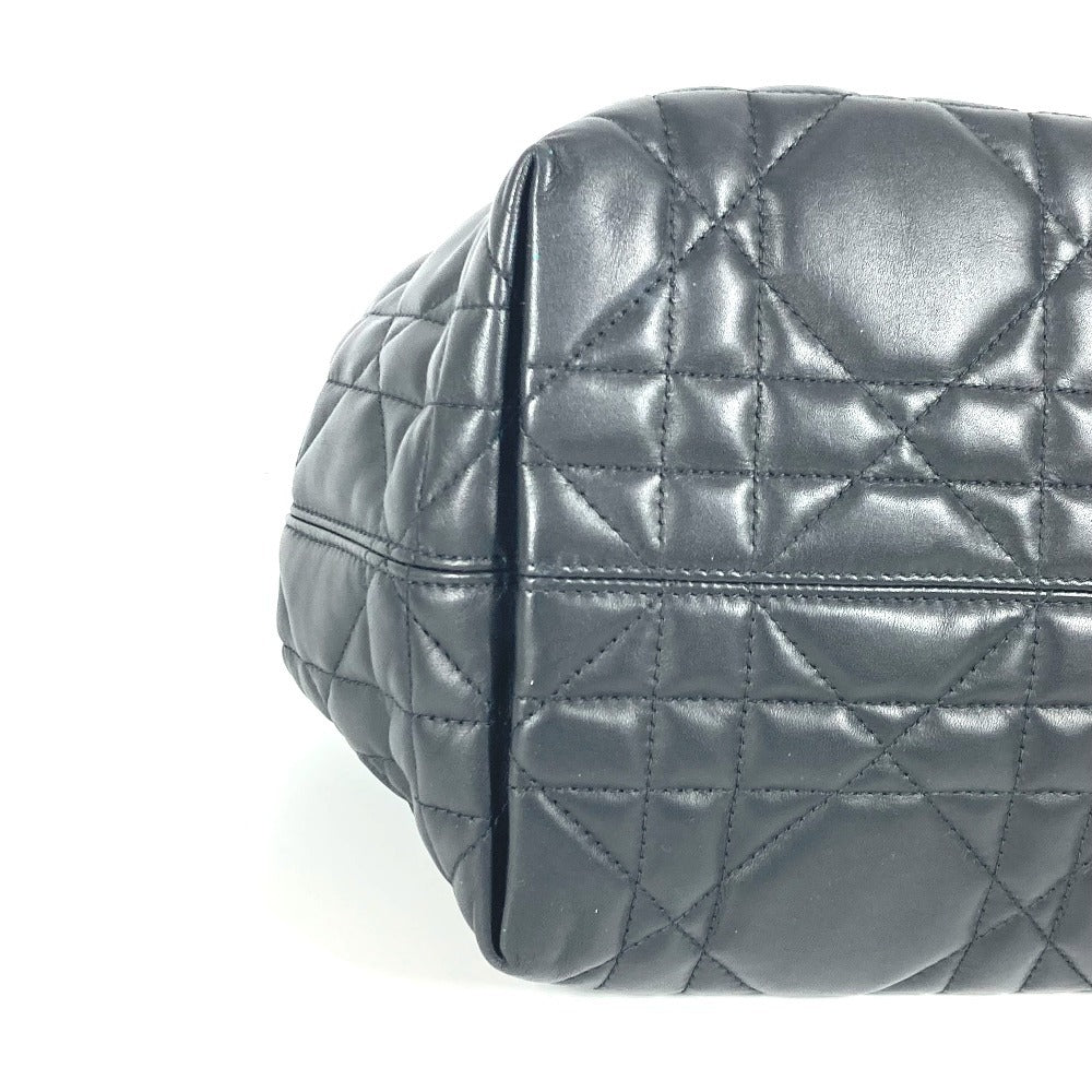 Dior M2821OSHJ 2WAYバッグ トゥジュール ミディアム カバン トートバッグ ハンドバッグ ポーチ付き ショルダーバッグ カーフスキン レディース ブラック - brandshop-reference
