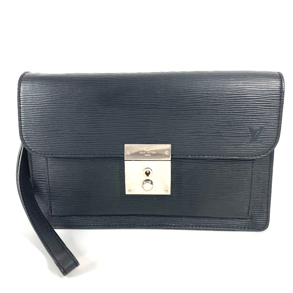 LOUIS VUITTON  M40852 エピ ネオ・ベライア カバン セカンドバッグ ポーチ ストラップ付 クラッチバッグ エピレザー ユニセックス ノワール ブラック - brandshop-reference