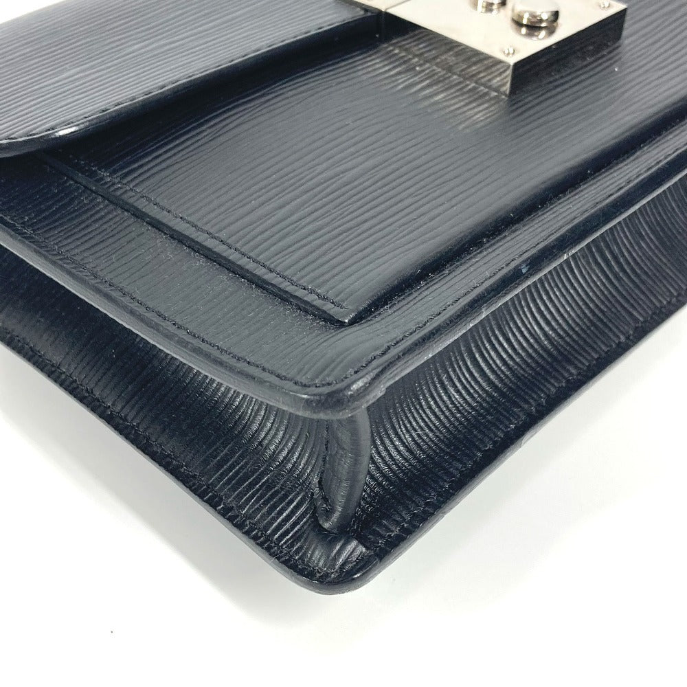 LOUIS VUITTON  M40852 エピ ネオ・ベライア カバン セカンドバッグ ポーチ ストラップ付 クラッチバッグ エピレザー ユニセックス ノワール ブラック - brandshop-reference