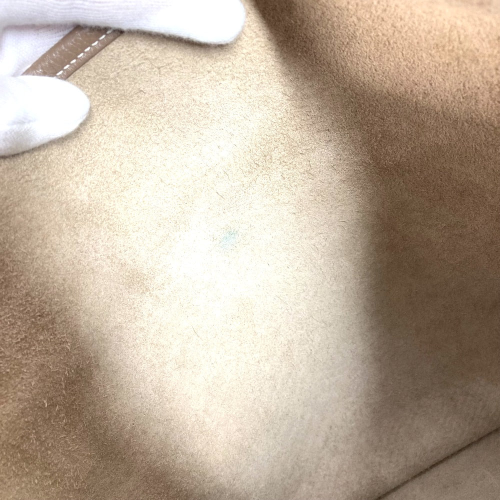 HERMES パンチングロゴ エブリンGＭ 3　 カバン 斜め掛け ショルダーバッグ トリヨンクレマンス ユニセックス エトゥープ グレー - brandshop-reference