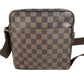 LOUIS VUITTON N41442 ダミエ オラフPM オラフ PM 斜め掛けバッグ カバン ポシェット ショルダーバッグ ダミエキャンバス ユニセックス エベヌ ブラウン