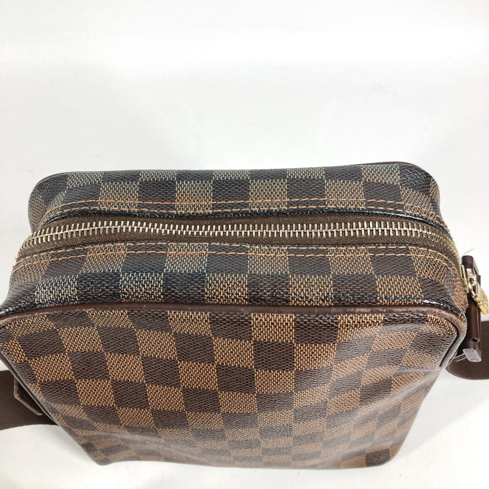 LOUIS VUITTON N41442 ダミエ オラフPM オラフ PM 斜め掛けバッグ カバン ポシェット ショルダーバッグ ダミエキャンバス ユニセックス エベヌ ブラウン
