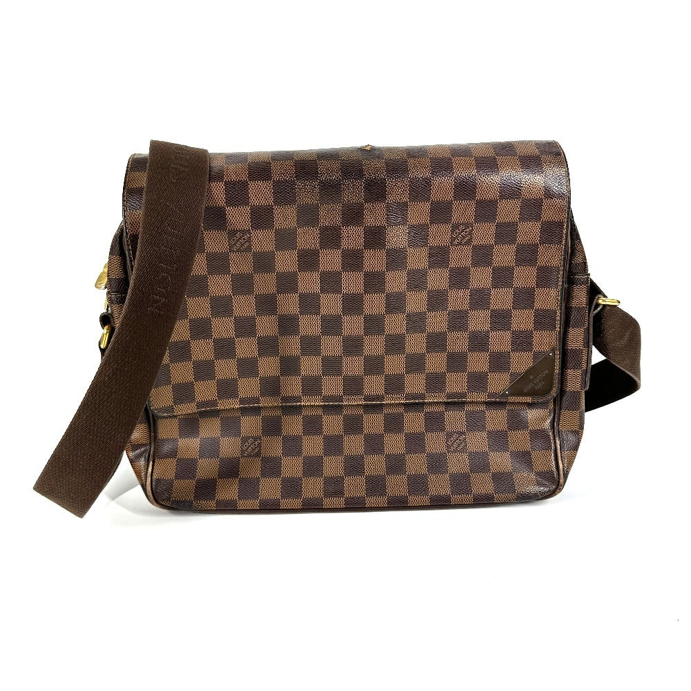 LOUIS VUITTON N41149 ダミエ シェルトンMM カバン 斜め掛け メッセンジャーバッグ ショルダーバッグ ダミエキャンバス ユニセックス エベヌ ブラウン - brandshop-reference