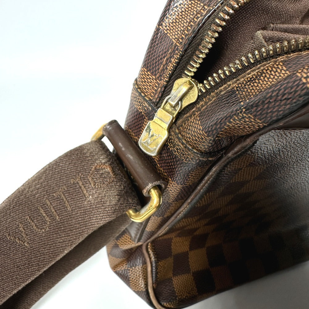 LOUIS VUITTON N41149 ダミエ シェルトンMM カバン 斜め掛け メッセンジャーバッグ ショルダーバッグ ダミエキャンバス ユニセックス エベヌ ブラウン - brandshop-reference