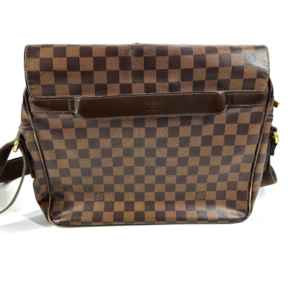 LOUIS VUITTON N41149 ダミエ シェルトンMM カバン 斜め掛け メッセンジャーバッグ ショルダーバッグ ダミエキャンバス ユニセックス エベヌ ブラウン - brandshop-reference