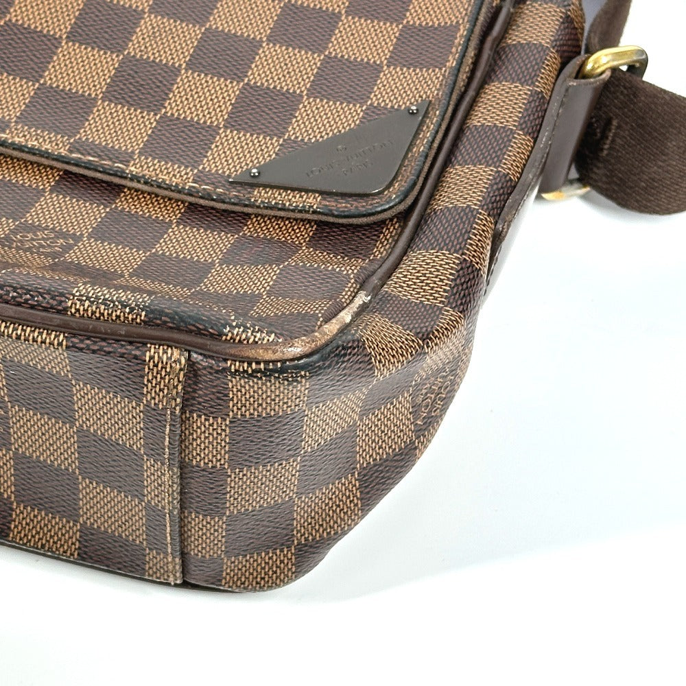 LOUIS VUITTON N41149 ダミエ シェルトンMM カバン 斜め掛け メッセンジャーバッグ ショルダーバッグ ダミエキャンバス ユニセックス エベヌ ブラウン - brandshop-reference