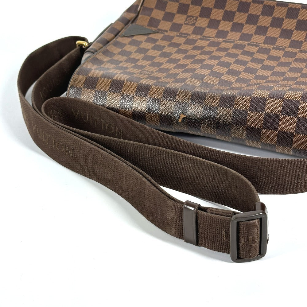 LOUIS VUITTON N41149 ダミエ シェルトンMM カバン 斜め掛け メッセンジャーバッグ ショルダーバッグ ダミエキャンバス ユニセックス エベヌ ブラウン - brandshop-reference