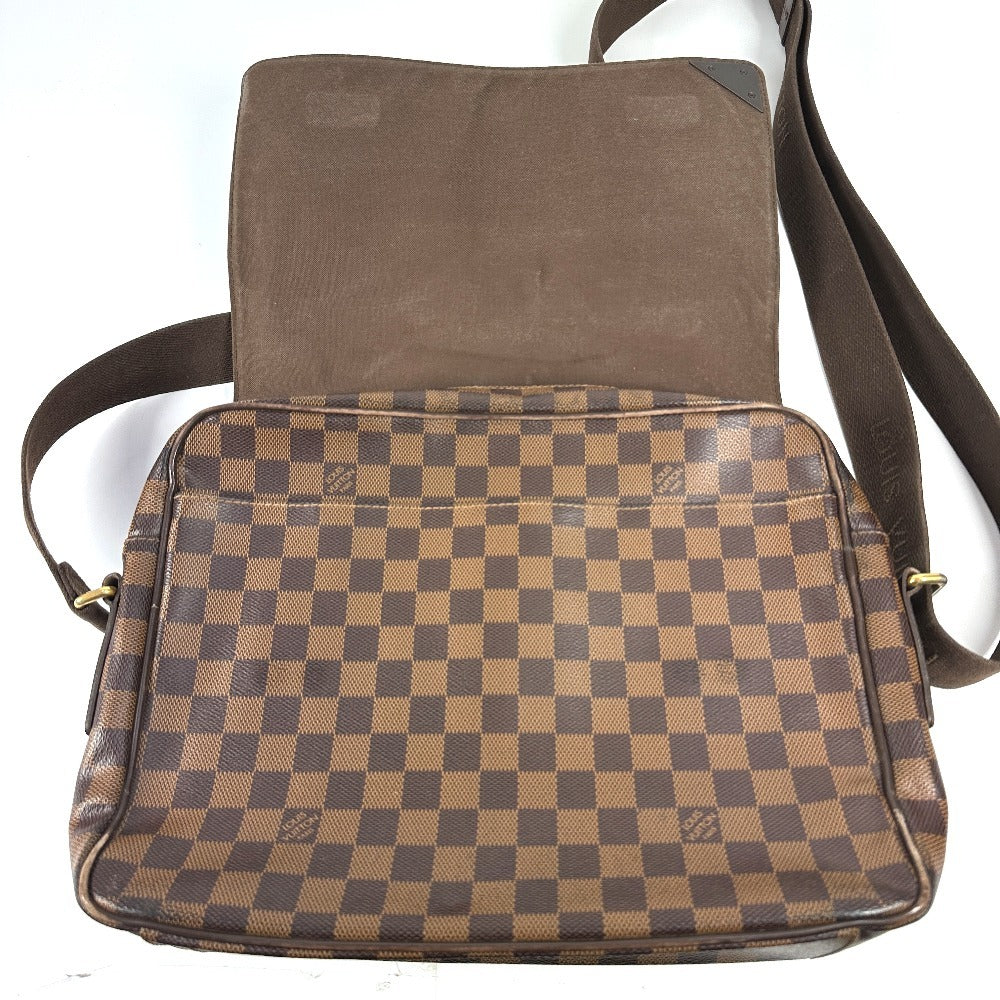 LOUIS VUITTON N41149 ダミエ シェルトンMM カバン 斜め掛け メッセンジャーバッグ ショルダーバッグ ダミエキャンバス ユニセックス エベヌ ブラウン - brandshop-reference