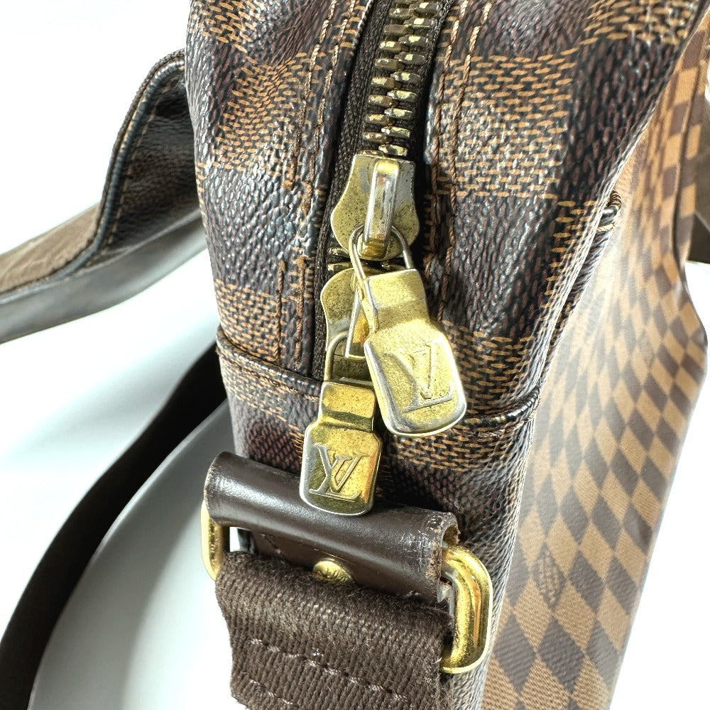 LOUIS VUITTON N41149 ダミエ シェルトンMM カバン 斜め掛け メッセンジャーバッグ ショルダーバッグ ダミエキャンバス ユニセックス エベヌ ブラウン - brandshop-reference