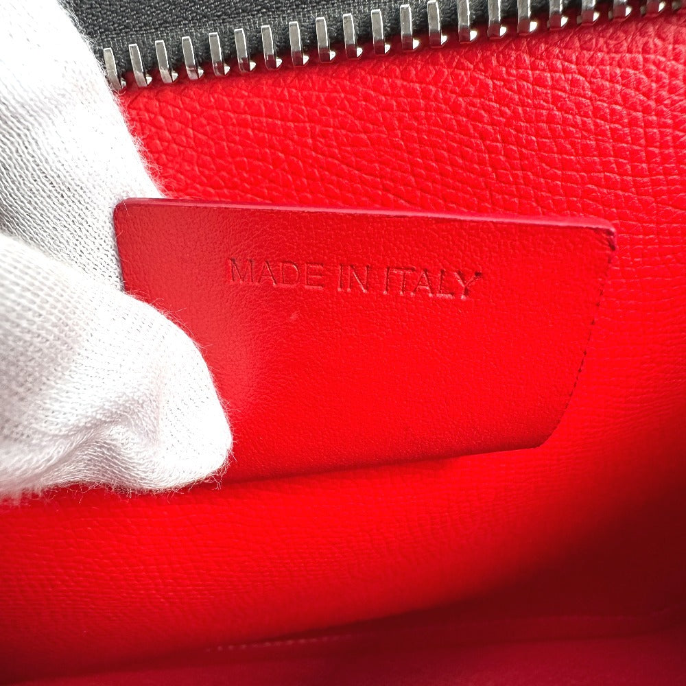 Christian Louboutin ロゴ 2WAYバッグ ポシェット クラッチバッグ ショルダーバッグ レザー ユニセックス カーキ - brandshop-reference